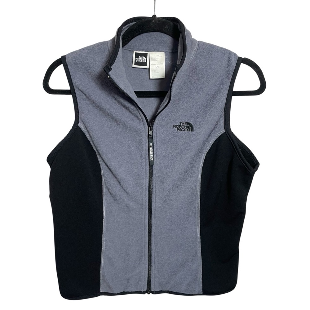 The North Face Vintage Fleece zip vest size large